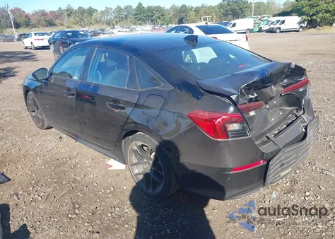 2022 Honda Civic Sport z USA, uszkodzony, nr VIN 2HGFE2F53NH524659